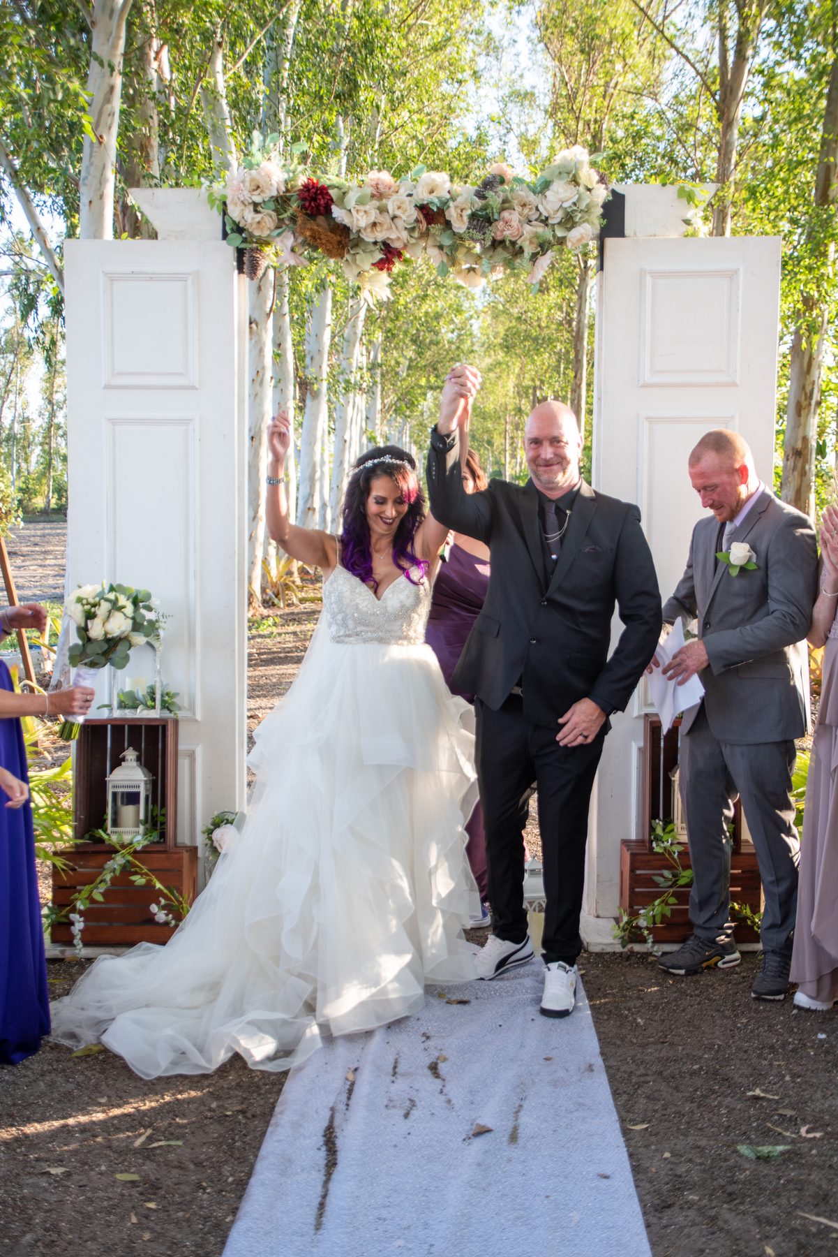 Wedding ceremony aisle — West Palm Beach wedding photography by Concha Solutions