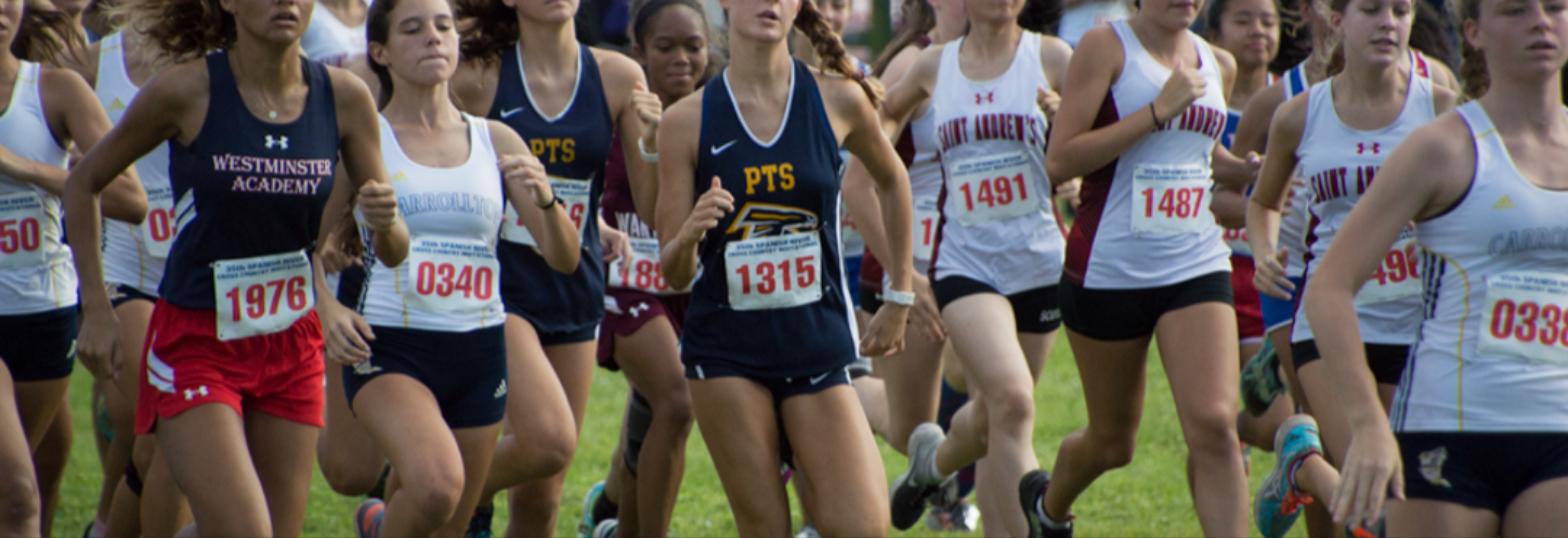 Cross country meet start, Palm Beach County
