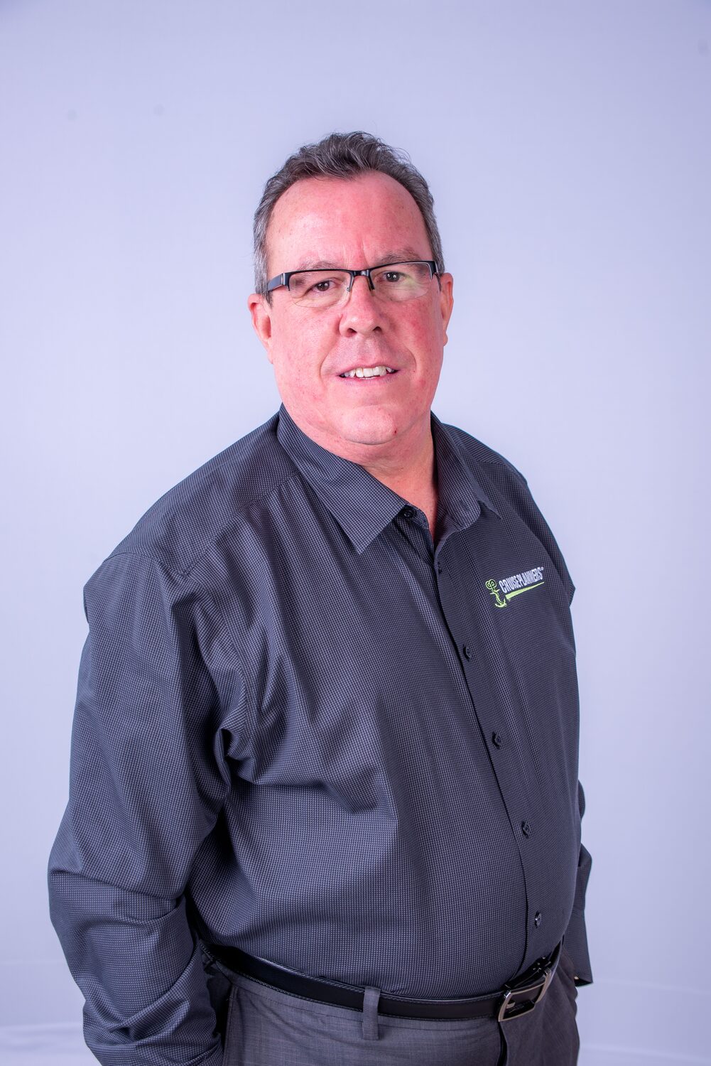 Professional headshot with glasses — West Palm Beach headshot photography by Concha Solutions